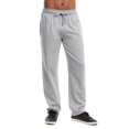 thumbnail image 2 of Pantalon de Survêtement en Molleton Léger pour Hommes (3TG Gris Chiné), 2 of 4