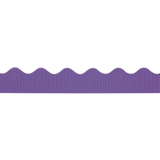 Pacon PAC37046-6 Bordure Décorative 2.25 Po x 50 Pi, Violet Profond - 6 Rouleaux