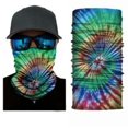 thumbnail image 1 of Tie Dye Galaxy Colorful Face Balaclava Neck Scarf Rave Sport Headwear Mask, 1 of 1