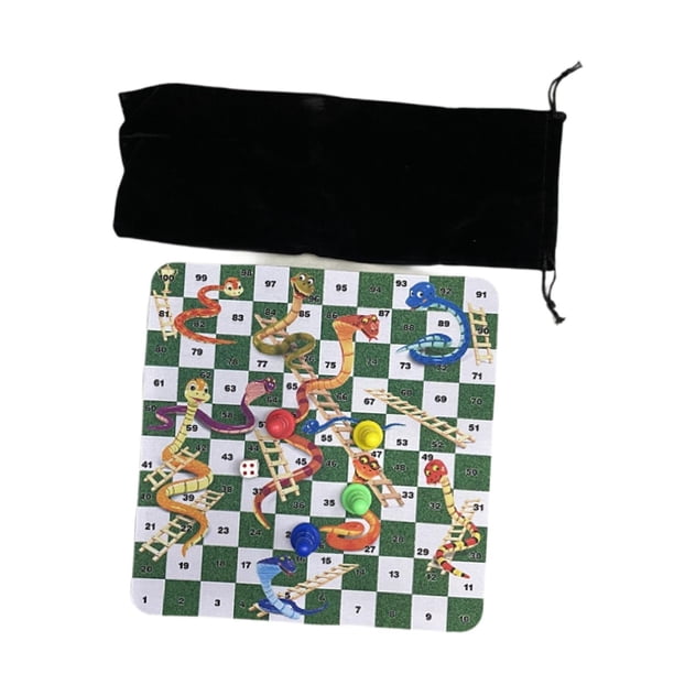 Jeu Dactivité Serpent Et échelles De Jeux De Société Familiale Trad Alternative Classique Au Jeu De Cartes Jeux 4 Amz