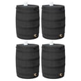 thumbnail image 1 of Good Ideas Rain Wizard 50 Gallon Plastic Barrel Water Collector, (4 Pack), 1 of 7
