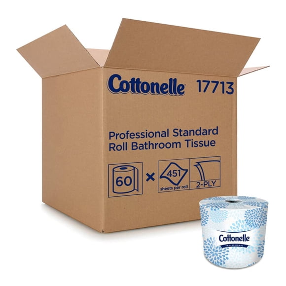 Kimberly Clark Sécurité 17713 Kleenex Cottonelle Papier Hygiénique (Lot de 60)