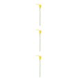 thumbnail image 2 of kurtrusly Wedding Decor With Simulated Calla - Choose Variety Of Colors And Styles With High 3D And Simulation Durable PU Pure Yellow 3PCS, 2 of 6