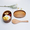 thumbnail image 4 of Unique Bargains 2 Pcs Spatule à Riz en Bois Antiadhésive Résistante à la Chaleur Vaisselle de Cuisine, 4 of 7