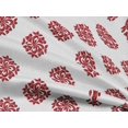 thumbnail image 5 of oneOone Rayon Maroon Fabric Block Sewing Craft Projects Fabric Prints By Yard 56 Inch Wide-1R, 5 of 5