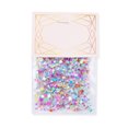 thumbnail image 4 of 1440 Pieces Glass Crystal Set Flat Back Excellent Gloss Nail Art Rhinestones DIY Handcraft Manicure Accessories Card Making Mixed Color, 4 of 7