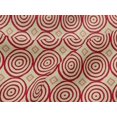 thumbnail image 4 of oneOone Viscose Jersey Fabric Diamond & Circle Block Print Sewing Fabric BTY 60 Inch Wide, 4 of 5