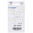 thumbnail image 3 of LA VOGUE Shank Button - White, 12 mm (0.47 in), 3 of 6