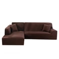 thumbnail image 1 of Sectional Couch Cover Sectional Couch Covers L Shape Sofa Cover Elastic Stretch Lounge Cover Comfortable Soft L Couch Cover Washable Furniture Sofa Protector Stretch Couch Covers for Livi, 1 of 6