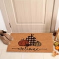 thumbnail image 1 of Autumn Theme Doormat Halloween Thanksgiving Pumpkin Floormat Welcome Mat For Bathroom Home Decoration, 1 of 4