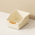 thumbnail image 1 of Wuztai Multi Functional Storage Box with Wheels, Large Capacity Plastic Storage Basket for Bathroom Kitchen, Home Organization Box with Pulley and Handle for Snacks Drinks, 1 of 6