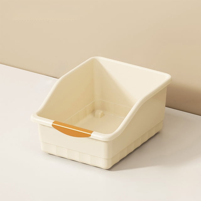 Wuztai Multi Functional Storage Box with Wheels, Large Capacity Plastic Storage Basket for Bathroom Kitchen, Home Organization Box with Pulley and Handle for Snacks Drinks