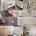 thumbnail image 4 of Mistaha Poignée de Porte Bouton Poignées de Tiroir Poignée de Meuble Base en Verre Cristal Aluminium 30 mm Poignée de Porte d'Armoire Quincaillerie d'Armoire, 4 of 8