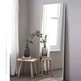 thumbnail image 1 of NeuType Full Length Floor Mirror Rectangular Silver 59"x19", 1 of 6
