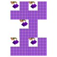 thumbnail image 1 of QualitChoice 100 Square Aluminum Foil Wrappers for Chocolate Sweets Candy Confectionery purple 5Set, 1 of 6