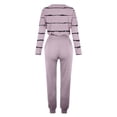 thumbnail image 4 of TIMIFIS Sweatsuit for Women 2 Piece Plus Size Outfits Matching Long Sleeved Crew Neck and Long Pants Tracksuit Fall with Pockets - Spring/Summer, 4 of 5