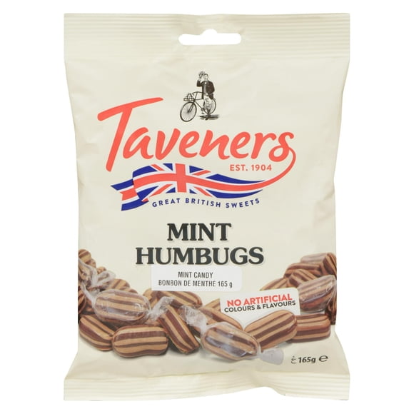 Taveners Mint Humbugs Bag
