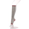 thumbnail image 2 of Unisex Toeless Compression Socks Knee Length Zipper Stockings Calf Leg Support Calf Leg Support Stockings, 2 of 6