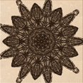 thumbnail image 1 of Ahgly Company Tapis d'Intérieur Lavable en Machine Carré Rouge Nuit, 5 Pieds Carré, 1 of 7