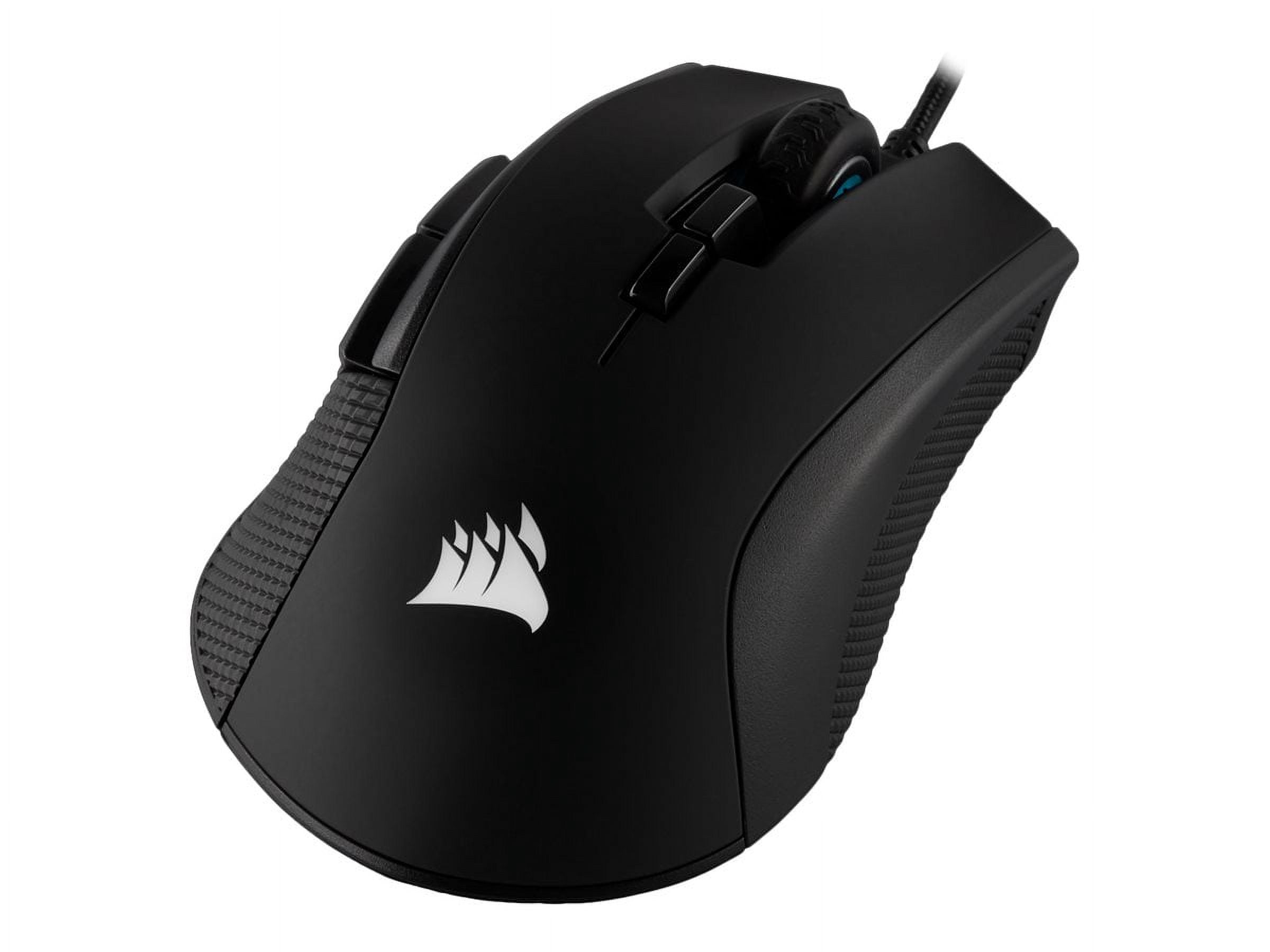 CORSAIR Gaming IRONCLAW RGB - Mouse - optical - 10 buttons - wireless, wired - USB, Bluetooth, 2.4 GHz