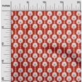 thumbnail image 2 of oneOone Velvet Red Fabric Asian Block Craft Projects Decor Fabric Printed By The Yard 58 Inch Wide, 2 of 5
