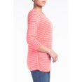 thumbnail image 3 of T-Shirt à Manches Longues pour Femmes Corail, 3 of 4