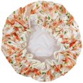 thumbnail image 2 of ORUYROP Allylew Réutilisables Chapeaux de Douche Imperméables pour les Femmes pour les Cheveux Longs, Fleur de Pêche, 2 of 4