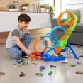 thumbnail image 4 of Hot Wheels-Coffret Ultra Crash Looping-Propulseur et voiture, 4 of 6
