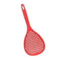 thumbnail image 3 of Strainer Long Handle Heat-resistant Kitchen Skimmer Sifter Plastic Cooking Sieve Scoop Spoon, Red, 3 of 7