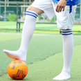 thumbnail image 3 of GLFILL Ultra Comfortable Professional Football Socks Thin and Breathable Design orange and black M, 3 of 9