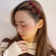 thumbnail image 3 of YAOBAMM Hair Clip Korean Style Hair Clip Elegant Simple Side Bang Flocking Double Layer Hairpin Hair Accessory, 3 of 7