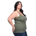 thumbnail image 4 of Lane Bryant Women's Plus Scoop-Neck Tank Top, 4 of 6