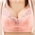 thumbnail image 1 of UPPADA Winter Clearance Full Coverage Plus Size Bra Convenient Front Button Bras Cool Liftup Bra Super Gather Wireless Push-Up Bra Lifting Bras Breathable Underwear Bra, 1 of 3