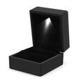 thumbnail image 2 of HURRISE 4 Colors Fashionable LED Lighted Ring Storage Box Jewelry Display Case Gift, Ring Display Box, Ring Case, 2 of 8
