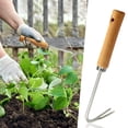 thumbnail image 2 of Outils de Désherbage pour Jardin Outils de Désherbage Horticoles Crochets à Herbe et Extracteurs Rédacteurs en Acier Inoxydable Outil d'Extraction de Mauvaises Herbes, 2 of 6