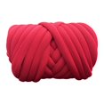 thumbnail image 1 of GUOOL Chunky Yarn Crocheting 500G Bulky Chunky Yarn for Rug Making Blanket Carpets Red, 1 of 9
