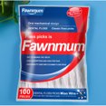 thumbnail image 3 of Disposable Plastic Dental Floss Picks with Toothpick Function - 100 Count per Pack for Oral Care and Teeth Cleaning, 3 of 6