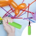 thumbnail image 5 of Double-Action Balloon Pump Inflator, Quick-Fill Manual Blower for Latex Foil Balloons, Ergonomic Hand Pump with Non-Slip Grip ABS Durable Design, Green, 5 of 5