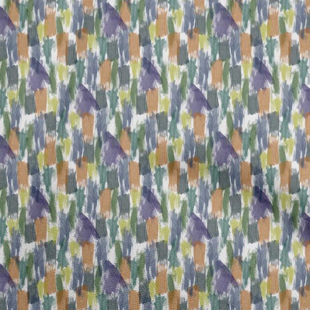 oneOone Viscose Jersey Grayish Blue Fabric Abstract Watercolor Texture Craft Projects Decor Fabric Printed By The Yard 60 Inch Wide