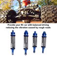 thumbnail image 3 of 2 Pairs RC Shock Absorbers, RC Car Shock Damper, Aluminum Alloy Front Rear Shocks Fit for 1/10 Scale RC Crawler, 3 of 7