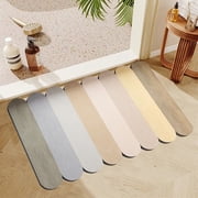 Bathroom Rugs Mat, Xinsrenus Super Absorbent Quick Dry Bath Rugs, Non-Slip Rubber Backing Machine Washable Bath Mats for Bathroom Floor Tub Shower, 16x24