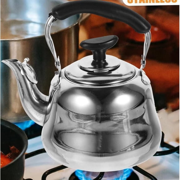 Sunwealth Induction 1.5 L Stainless Steel Whistling Kettle with Tea Infuser.