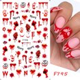 thumbnail image 1 of TopLLC Nail Stickers Nail Sticker Europe And America Halloween Halloween Red Matching Sticker Nail stickers, 1 of 9