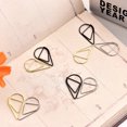 thumbnail image 4 of serony 30 Pieces Paper Clip Cute Water Drop Shape Simple Style Solid Color Office School Note Book Photo Clamp Bookmark Blue Green, 4 of 9