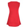 thumbnail image 4 of EGNMCR Camisoles pour Femmes Mode Débardeur d'Été pour Femme à Col en V Sans Manches Blouse Débardeur Décontractée, 4 of 9