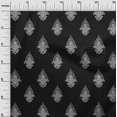 thumbnail image 2 of oneOone Silk Tabby Fabric Leaves|Floral & Paisley Block Printed Craft Fabric BTY 42 Inch Wide, 2 of 4