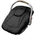 thumbnail image 2 of Jolly Jumper Arctic Sneak-a-Peek Infant Car Seat Cover | Fleece-Lined, Water-Repellent Winter Cover with Peek-a-Boo Flap & Dual Zippers | Machine Washable, 2 of 3