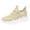 Beige_2026, variant on DXOUPM Women's Sneaker Breathable Mesh Lace Up Shoes Running Hiking Comfortable Walking Footwear