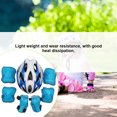 thumbnail image 4 of ZheElen 7 Pieces Adjustable Roller Skating Protector Toddler Set Good Heat Dissipation Elbow Pads for Riding Outdoor Type 3, 4 of 6