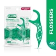 thumbnail image 1 of GUM® Professional Clean Flosser, Extra Strong Floss Proven to Remove More Plaque, Fresh Mint Flavour, 40 Count, 1 of 8